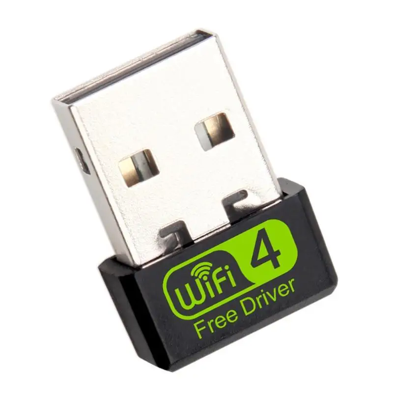 Мини USB WiFi адаптер Бесплатный драйвер Wi-Fi ключ 150 Мбит/с 2 4G сетевая карта для ПК