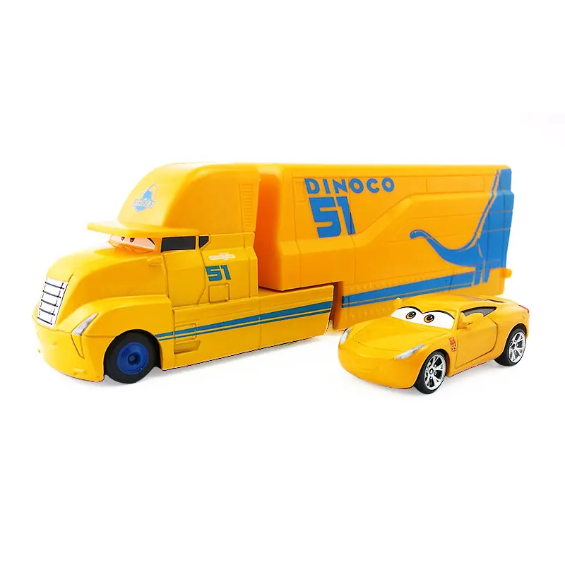 Disney Pixar Cars Mack Lightning McQueen Chick Hicks King Jackson Storm Cruz Ramirez грузовик 1:55 литая модель