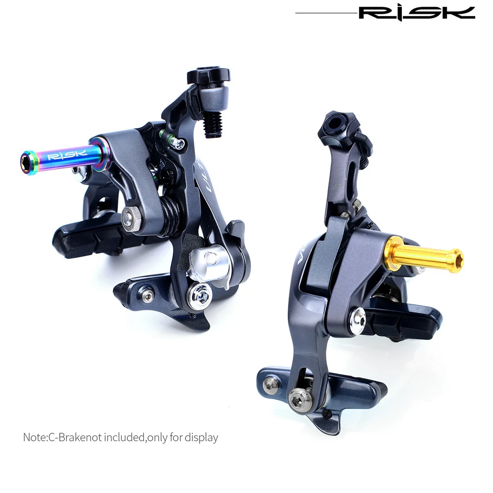 Кронштейн тормозной типа C GR5(TC4) для велосипеда титановый зажим с шайбой M6 X