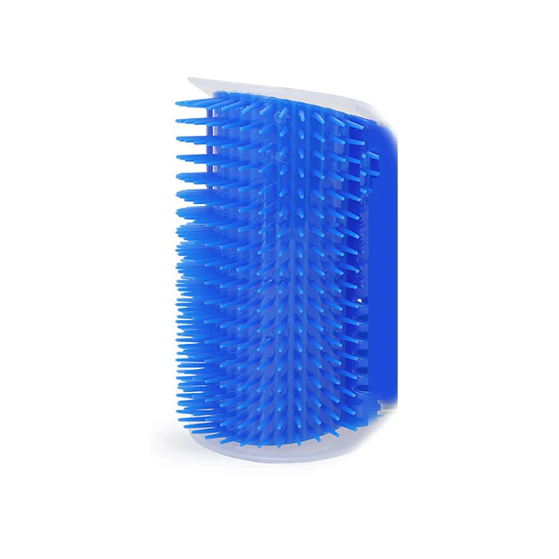 1 Pcs Cat Corner Brush For Long Hair Squeaky Face Massage Comb Comfortable Self Grooming Free Hand Wall Toy Cats | Дом и сад