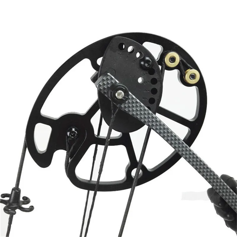 20-70lbs Archery Compound Bow Set 320 fps Right Hand For Hunting Shooting with Peep Sight Stabilizer Arrow Rest Sling Quiver | Спорт и