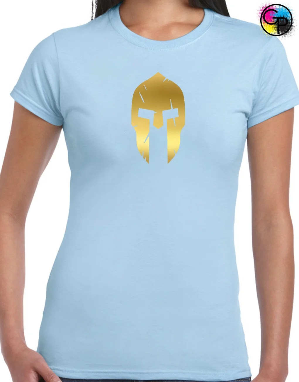 SPARTAN Золотой шлем женская футболка спортивная тренировочная Женская | одежда
