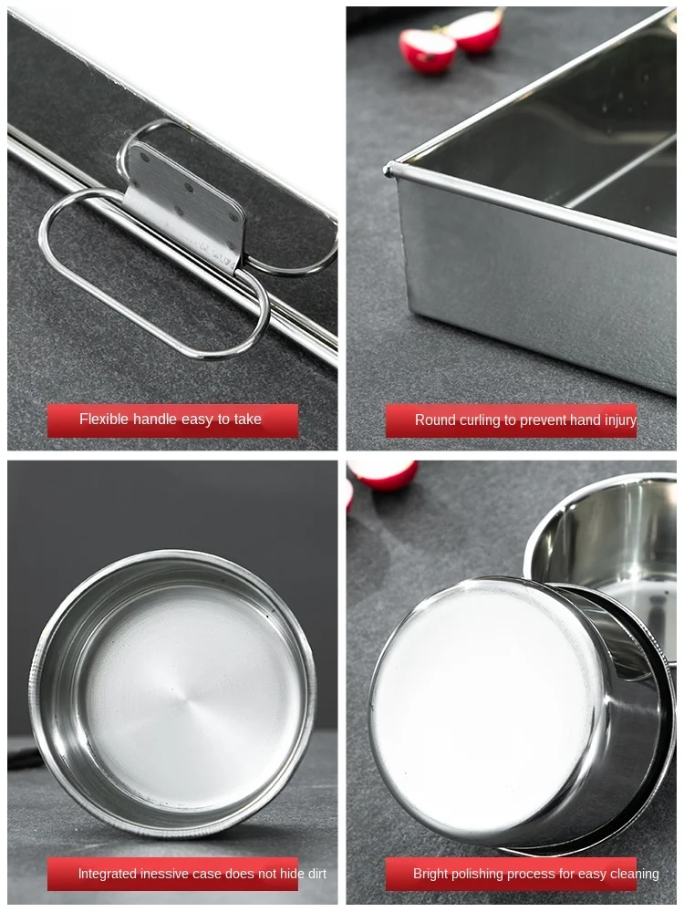 Коробка для специй из нержавеющей стали креативная банка 4/6/8/9/10/12 с крышкой