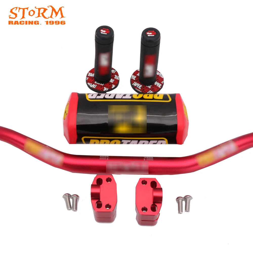 Универсальный руль для мотоцикла накладки на Грипсы зажимы 1 1/8 дюйма 28 мм Honda KTM