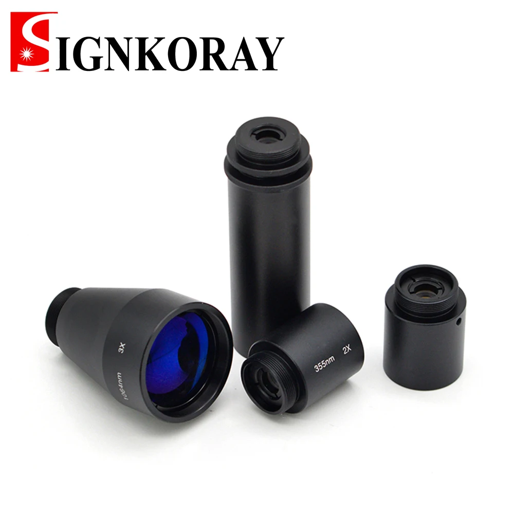 SignKoray 1064 нм 355нм 405нм 532 лазерный луч расширитель 2X-12X гальванический эспандер |