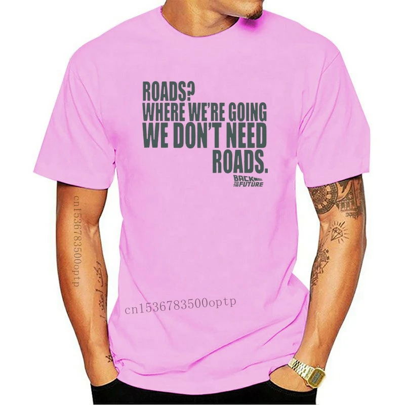 

Новинка Назад в будущее-дорога серебристая одежда футболка M-серебристая