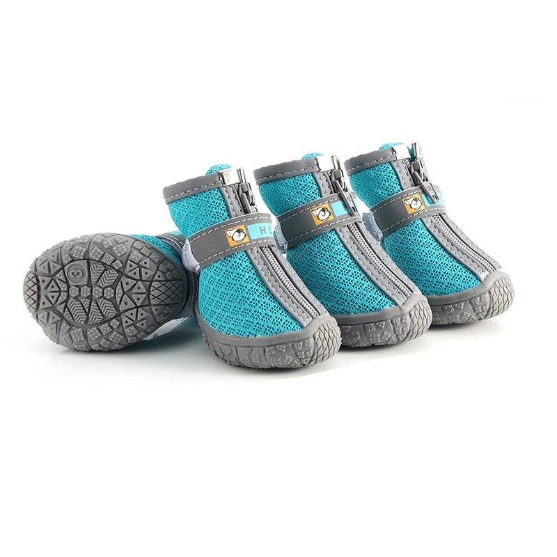 

2021 new mesh breathable dog shoes spring and autumn durable soft-soled leisure dog shoes puppy climbing dog sports shoes cat bo