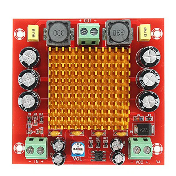 XH-M544 DC 12V 24V 150W TPA3116DA TPA3116 D2 моно-канальный цифровой усилитель мощности |