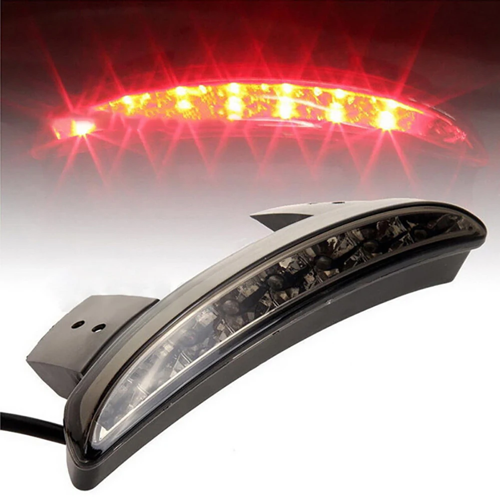 

12V Motorcycle Tail Light Turn Signal Rear Fender Edge Brake Lights For Touring Motorcycles Motorcycle Tail Light