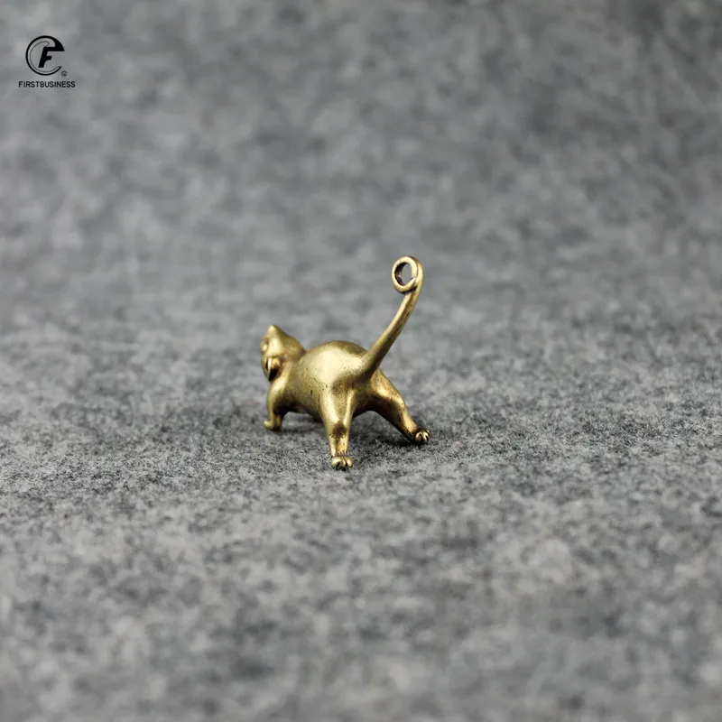 Винтаж латунь крыса змея Тигр дракон кролик украшение &quotмышь&quot Медь животных