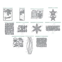 2021 new metal cutting dies for diy scrapbooking photo album decorative embossing stencil paper cards mould