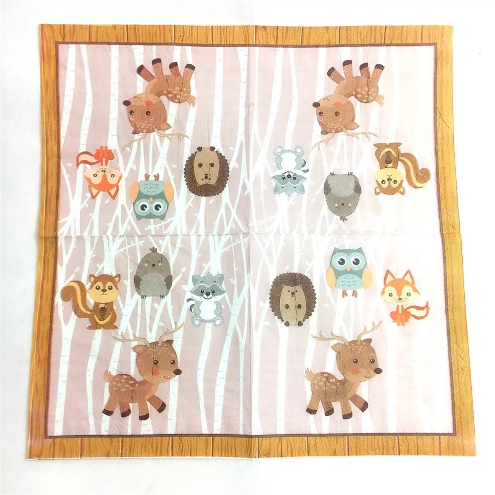 10 шт. пятнистого оленя Белочка мягкое гигиеничное упаковочная машина для