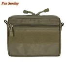 Нейлоновая поясная сумка 600D для охоты, военный чехол для инструментов черного и зеленого цветов