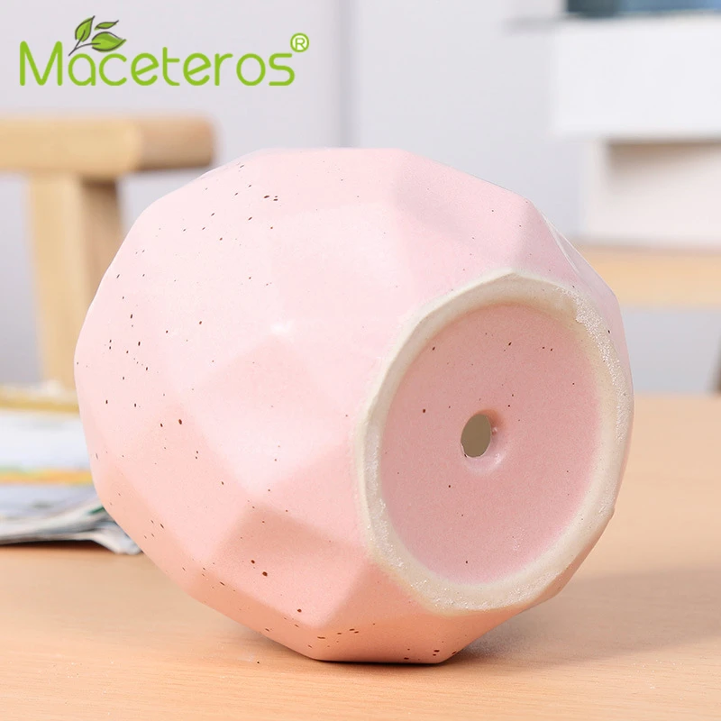 Modern Creative Matte Ceramic Fleshy Flower Pots Indoor Green Dill Living Room Home Gardening Decoration Supplies | Дом и сад