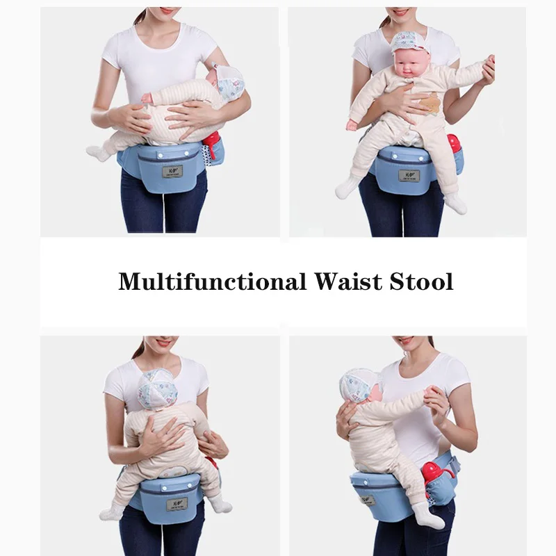 

New Single Baby Carrier Waist Stool Walkers Baby Sling Hold Waist Belt Backpack Hipseat Belt Kids Adjustable Infant Hip Seat