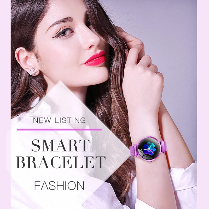 North Edge модные женские Смарт-часы с напоминанием о сообщениях IP67