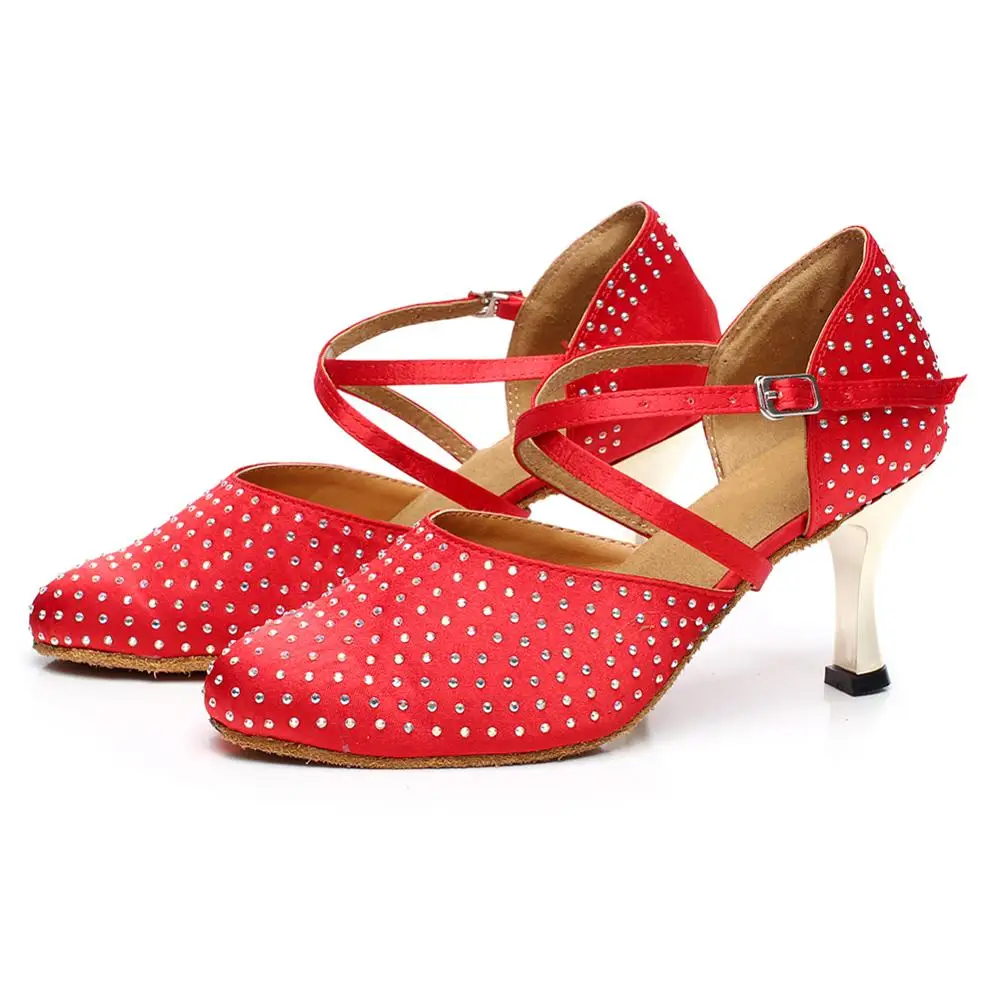 Женские туфли для латиноамериканских танцев с мягкой подошвой 6-10 см | Спорт и