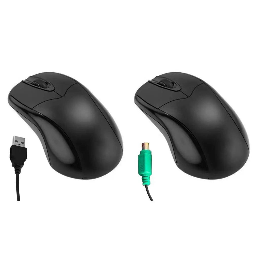 

Wired Mouse For Laptop Wired Classic Business Mouse Round Port USB For PC, Laptop, For Macbook