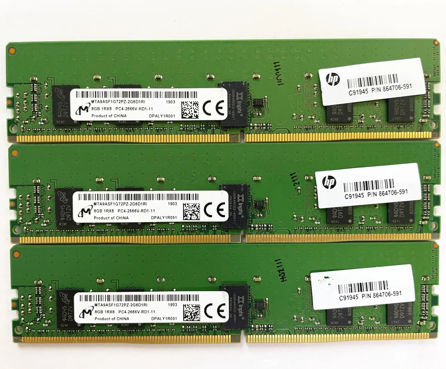 

Micron DDR4 REG ECC RAMs 8GB 2666MHz Server Memory DDR4 8GB 1RX8 PC4-2666V-RD1-11 Workstation server Memoria 1pcs