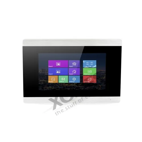 HOMSECUR 7 &quotВидеодомофон Система + Камера с Отпечатками Пальцев для Квартиры BC061-G