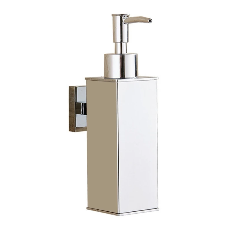 

Wall Mount Manual Soap Dispenser Cuboid Storage Box Hand Press Conditioner Storage Hand Sanitizer Shampoo Shower Gel Clean