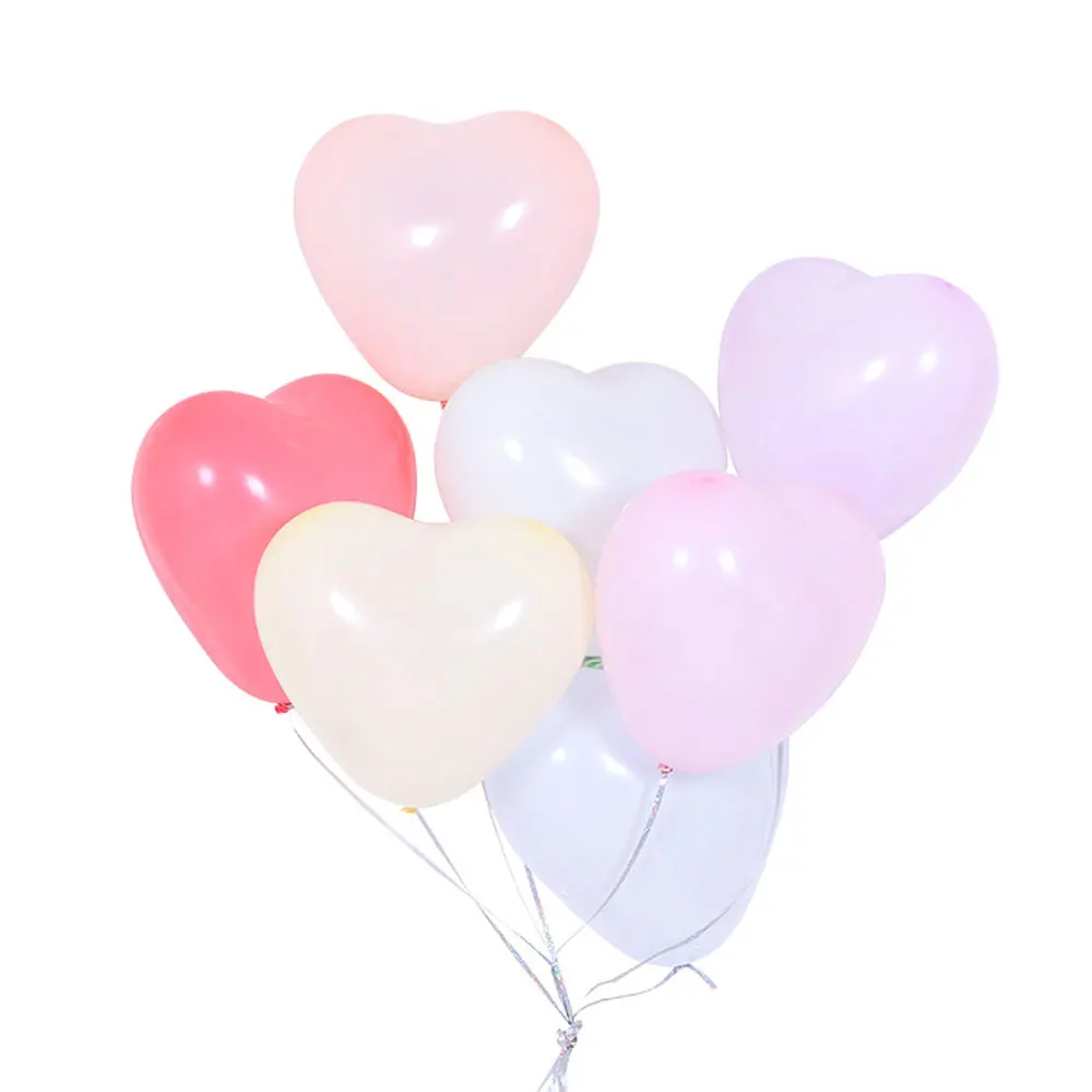 

12inch Heart Macaron Latex Balloons Wedding Balloon Decoration Helium Air Ball Happy Birthday Ballons Baby Shower Party Supplies