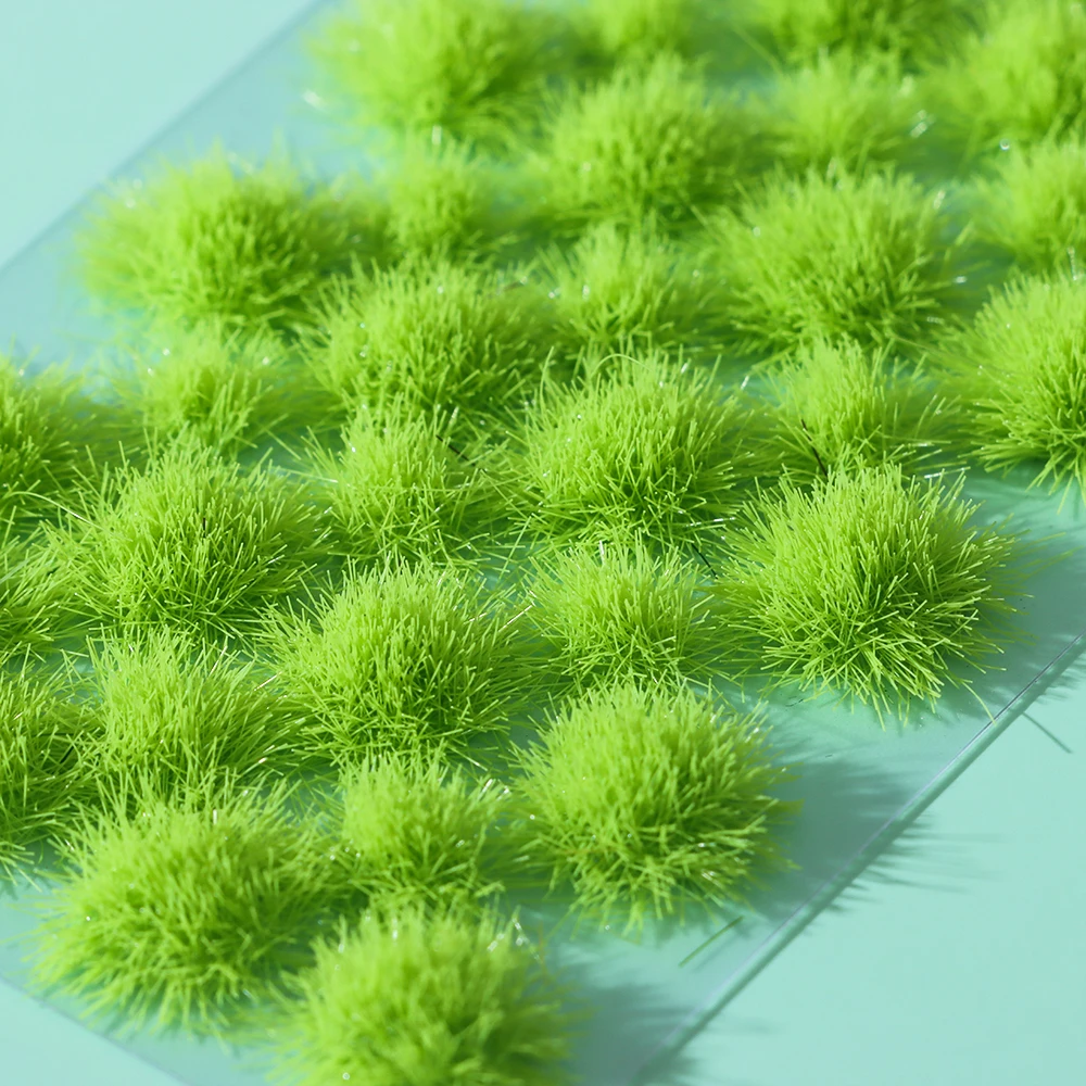 39/50PCS 5mm Simulation Model Sand Scene DIY Material Artificial Grass Tufts Miniature Bushes Plant Cluster Scenery Modeli | Дом и сад