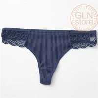 hot sale 2020 women thong panties sexy cotton underwear solid color ladies lingerie low waist high elastic briefs 037
