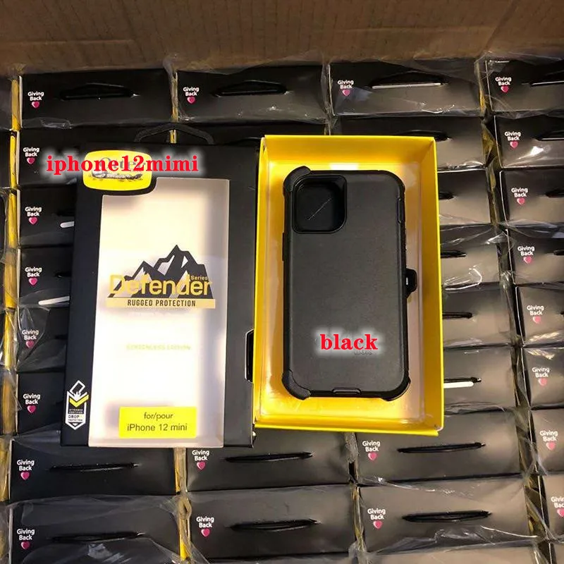 Чехол для телефона серии Otter iPhone 12 Pro Max Mini двухслойный с защитой экрана