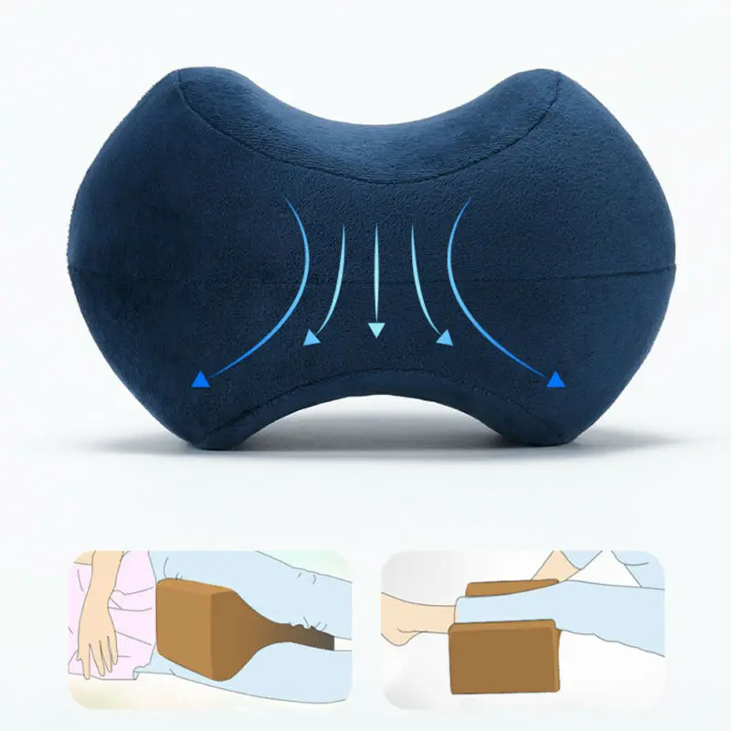 Подушка для сна с эффектом памяти 4 цвета формирования ног снятия боли в теле