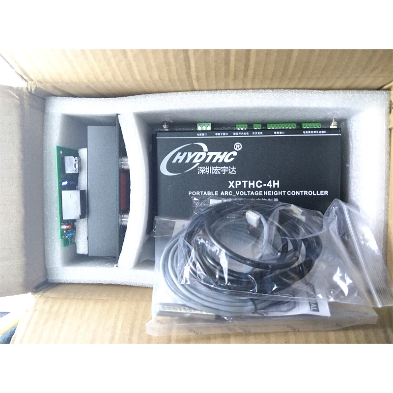 

HYD XPTHC-4H Arc Voltage Plasma Controller ARC Torch Height Controller THC for CNC Plasma Cutting work in automatic model