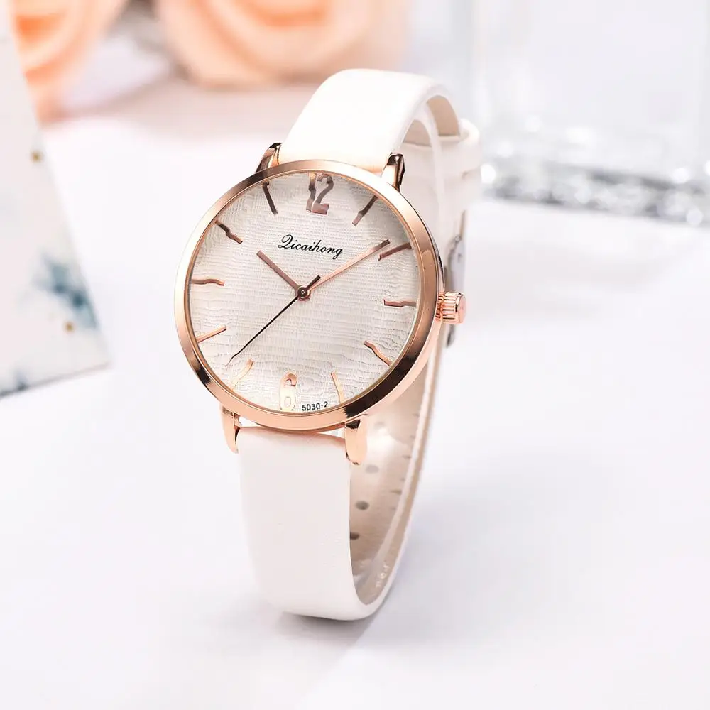 INS Популярные авокадо зеленые часы Ретро женские изысканные кварцевые винтажные