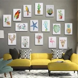 Немецкая овчарская собака ЗНАК Забавный металлический знак Предупреждение