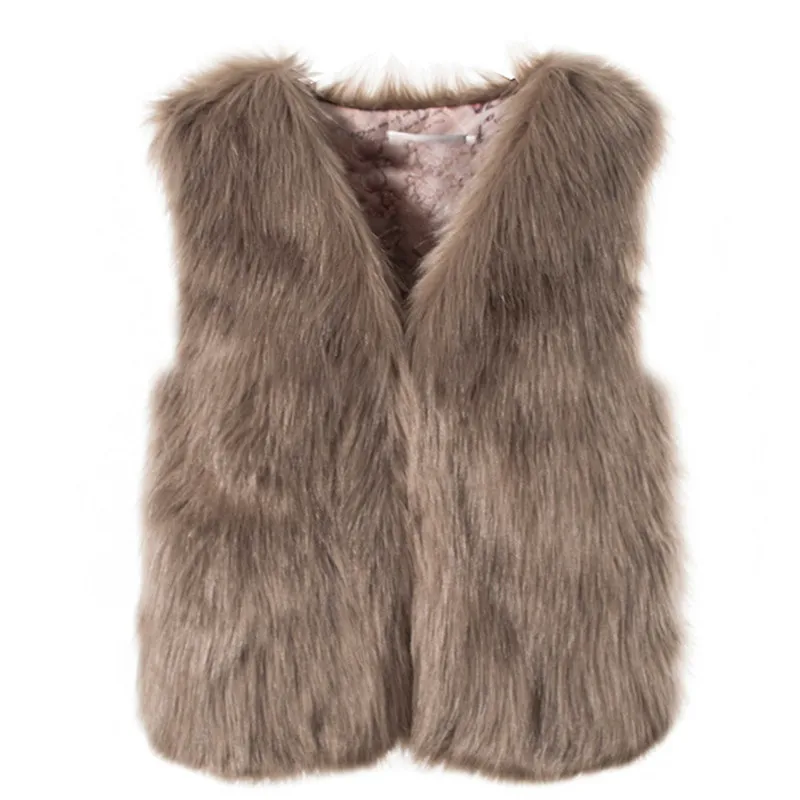 Spring Mink Faux Fur Coat Vest Casual Warm Winter Jacket Slim Futerko Soft Casaco Feminin Chaleco Mujer O15 | Женская одежда