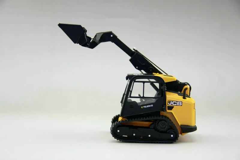 ROS 1/32 JCB 330 Skidsteer Teleskid раздвижной вилочный погрузчик Инженерная игрушка, модель автомобиля Автомобили сплав литой коллекции игрушек