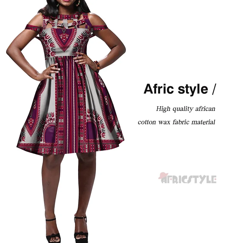 Новинка 2020 африканские платья для женщин одежда с принтом в африканском стиле