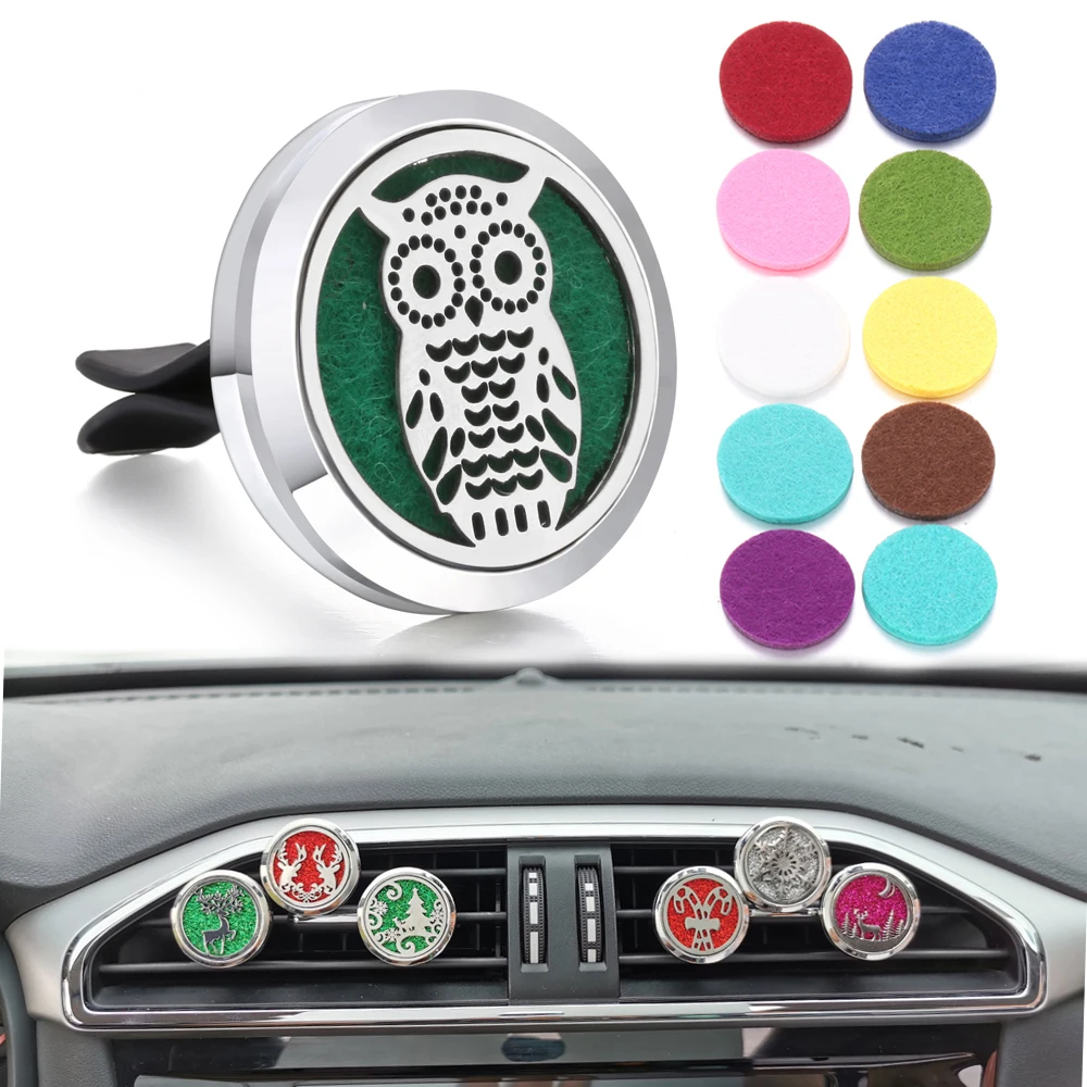 Новинка Подвеска для ароматерапии диффузор ювелирные изделия сова духи медальон