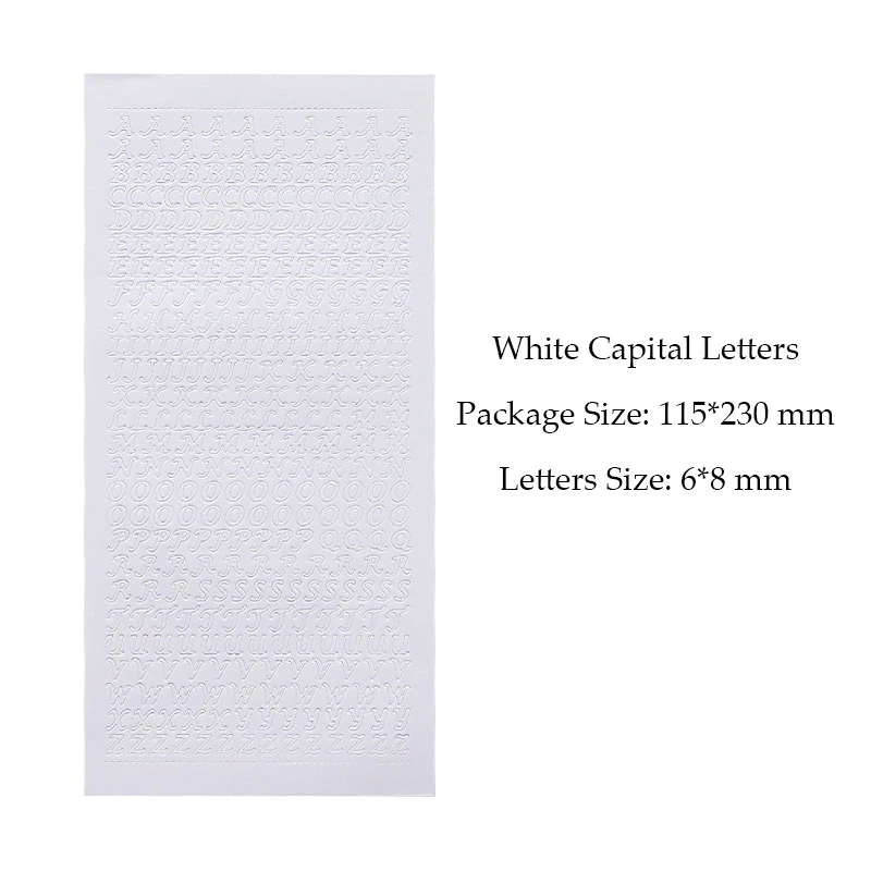 

MOHAMM наклейки с буквами для фотоальбомов