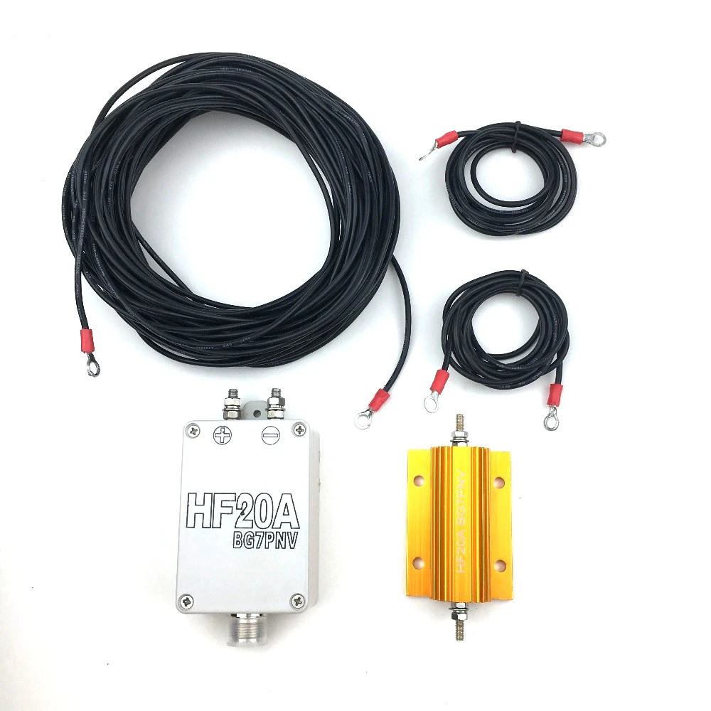 Antena de Rádio de Comunicação Hf20a Antena sem Banda Completa de 1.530mhz Acessórios para Walkie-talkie Onda Curta e Estação de Rádio ao ar Livre Peças e acessórios p/ instrumentos