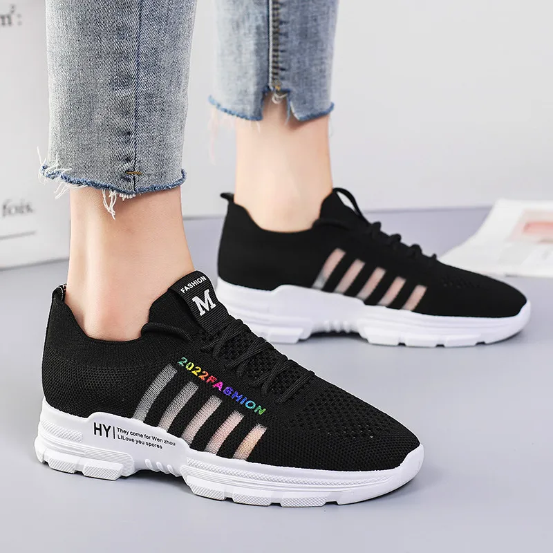 

Summer Explosion Fashion Women Sneakers Mesh Lightweight Youth Outdoor Leisure Shoes Hollow Sports Casual Women's Shoes