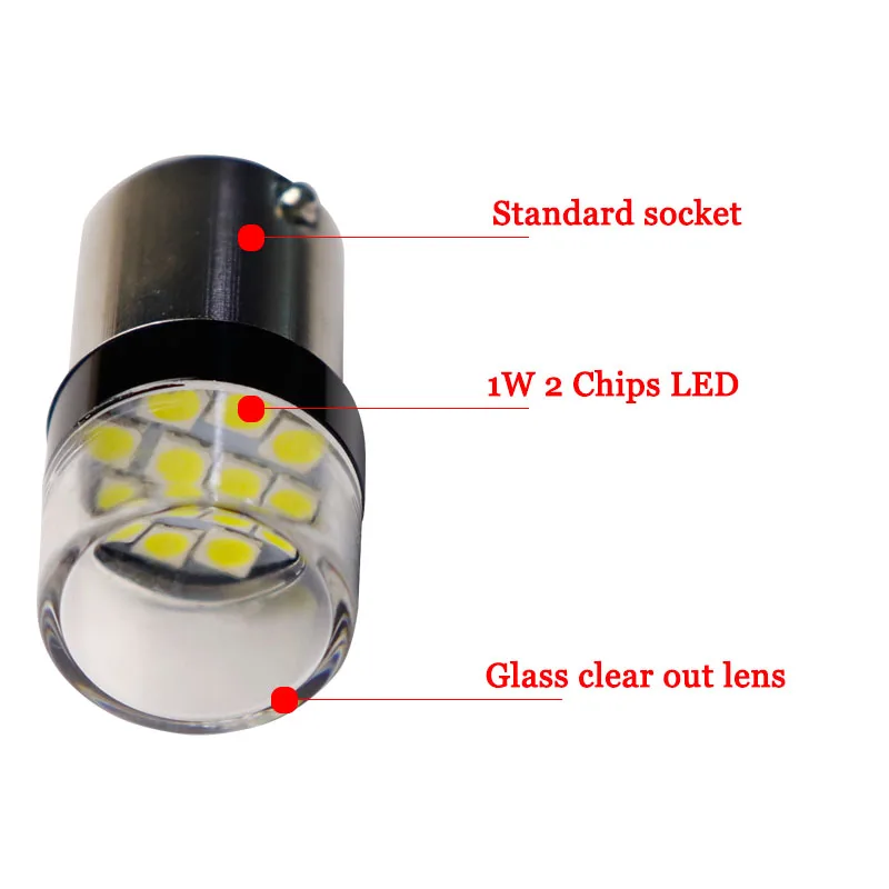 100X Хороший драйвер IC 1156 BA15S 10 smd 3030 LED 0.23A 1157 BAY15D 7443 3157 Указатель поворота Тормозные