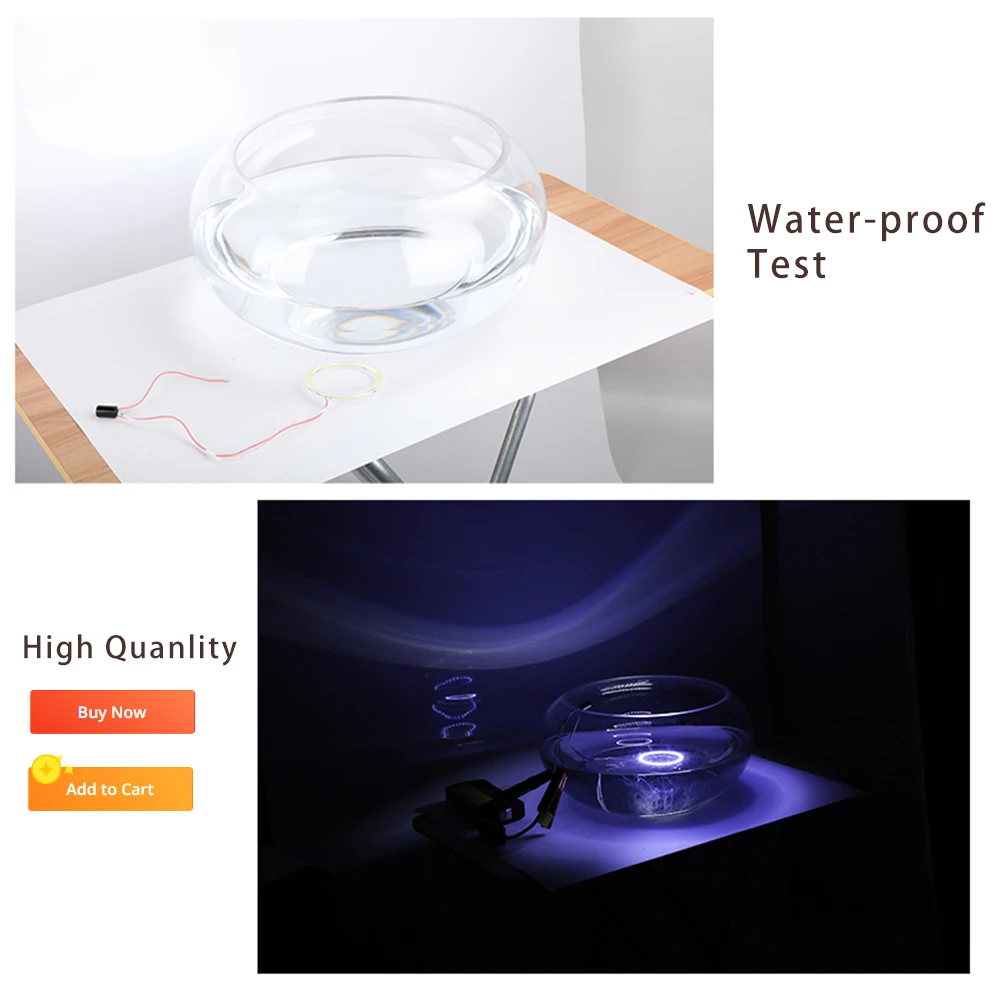 2 шт. Автомобильные светодиодные кольцевые лампы глаза ангела 12-24 В | Автомобили и