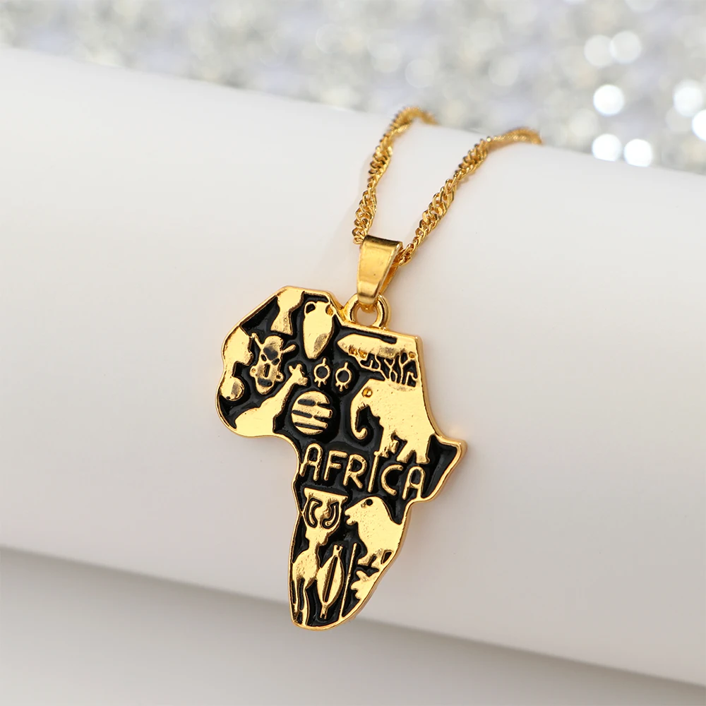 Ожерелье в виде флага страны новый модный стиль ювелирные изделия стиле хип хоп