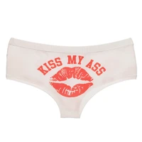 deanfire super soft 3d panties sexy underwear kiss my print kawaii women push up briefs lingerie thong for female