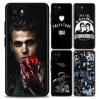 Дневники вампира для Xiaomi Redmi Note 8, 8T, 9, 9T, 9S, 10 Pro, Искусственный Мягкий чехол для Redmi 7, 7A, 8A, 9A, 9C, 9T, чехол для телефона из ТПУ