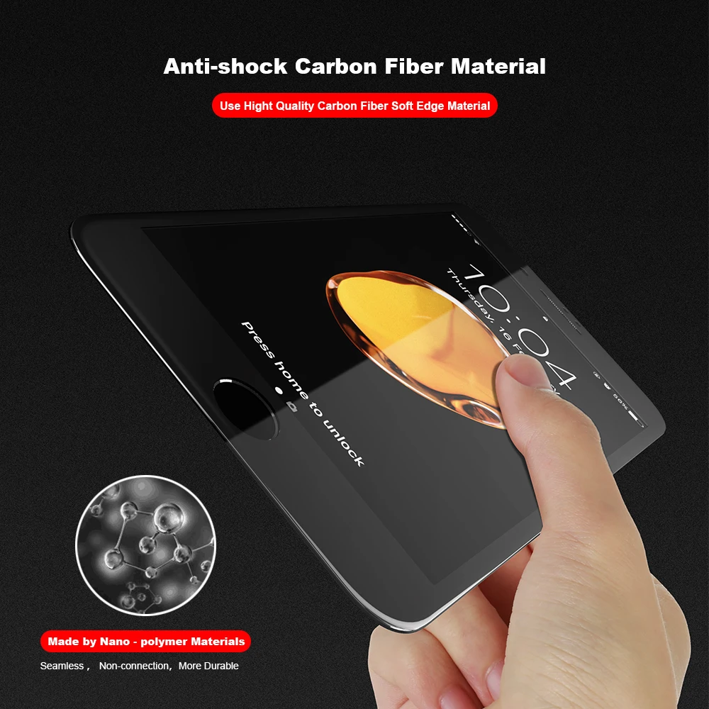 3D полноэкранное закаленное стекло FLOVEME для iPhone 6s 6 с защитой от синего излучения
