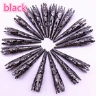 30 шт., Полые бусины-разделители для бусин, 42 х8 мм