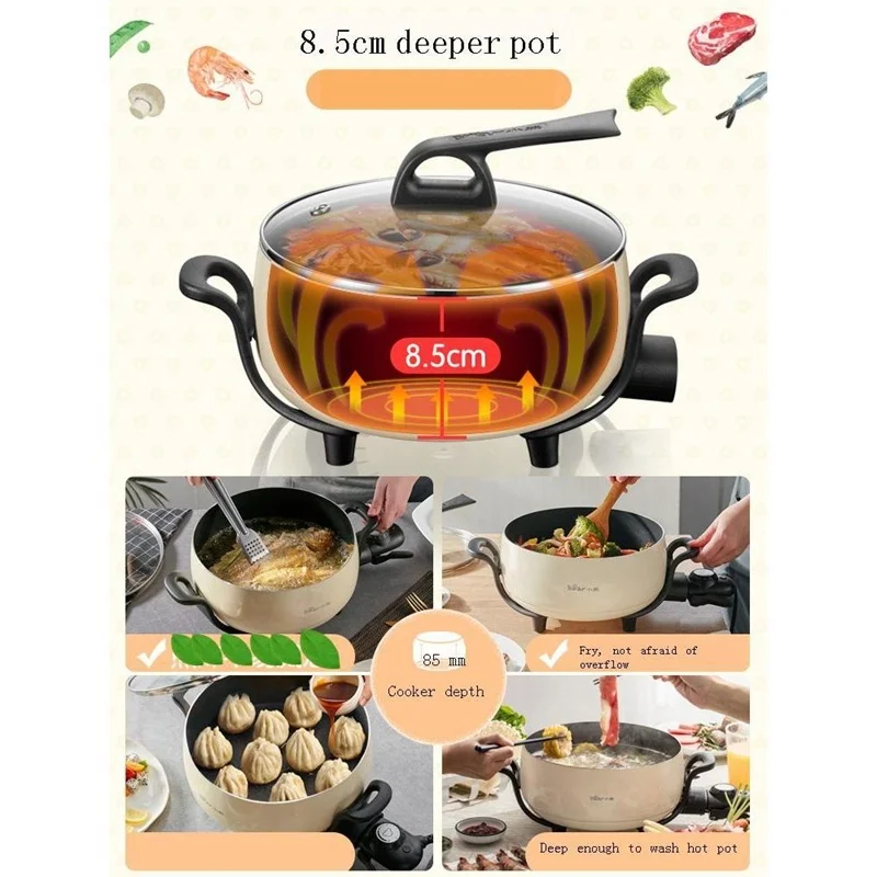 catering materiel cuisine kitchen electrical appliance aparato de cocina commercial restaurant equipment electric skillet free global shipping
