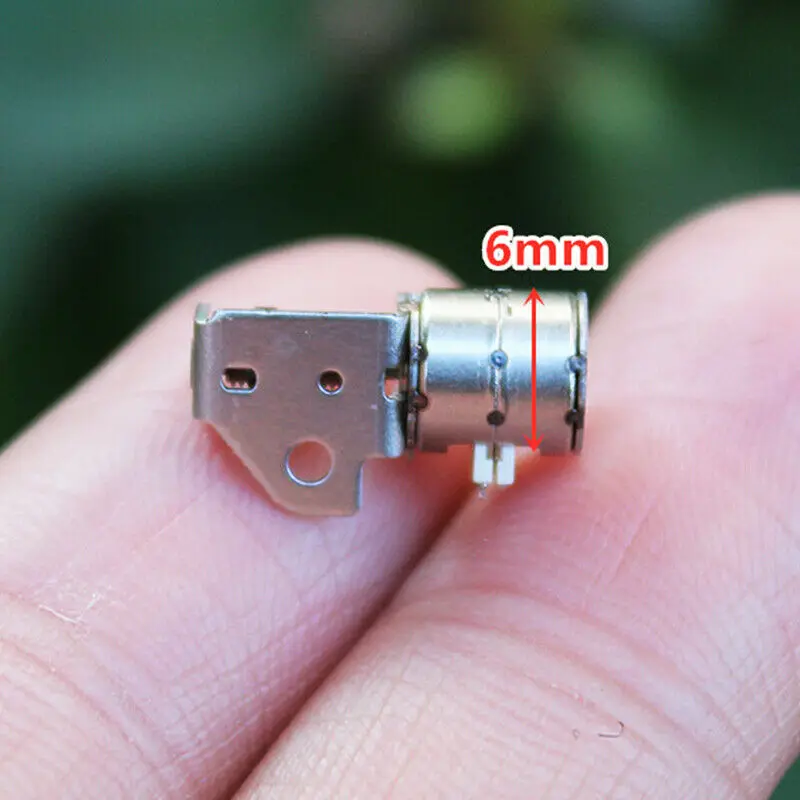 6mm Miniature Slide Screw Stepper Motor 2 Phase 4 wire Mini Precision Stepping Micro Rod Nut Moving Block for Models | Обустройство