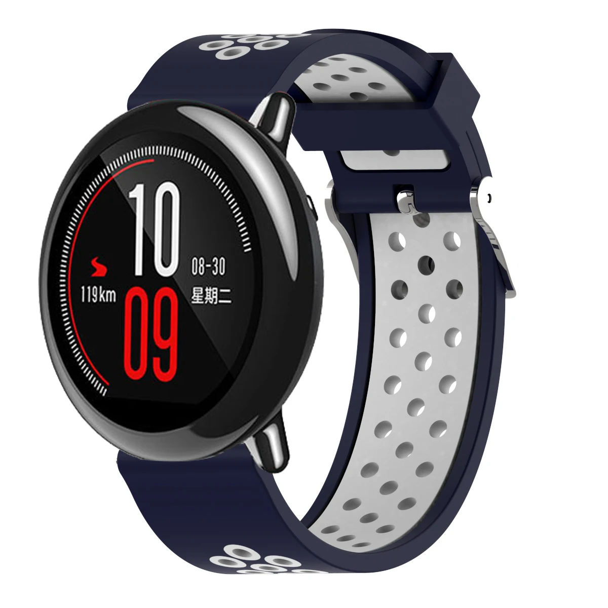 22 мм сменный спортивный силиконовый ремешок для часов Xiaomi Huami Amazfit Watch Pace band браслет на запястье аксессуары для часов